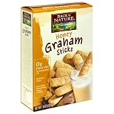 Back to Nature Graham Sticks, Honey, 8-Ounce Boxes (Pack of 12)