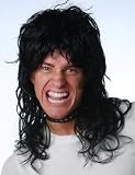 Heavy Metal Rocker 80s Rock Star Halloween Costume Wig