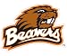 Oregon State Beavers Glass Tatz Mini-Cutz Window Decal