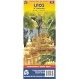 Laos and Cambodia Travel Reference Map by Travel Maps