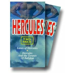 Loves of Hercules/Hercules and the Tyrants of Babylon [VHS]