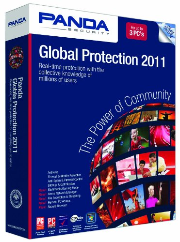 Panda Global Protection 2011 3-PC- Soft Pack