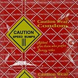 CAUTION WEAR SPEED BUMPS Ribbed-Lubricated Condoms, 12