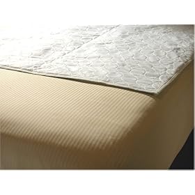 Quilted Waterproof Mattress Overlay Pad - 36 x 54 inches