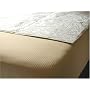 Quilted Waterproof Mattress Overlay Pad - 36 x 54 inches