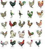 Brother/Babylock Embroidery Card CHICKEN & ROOSTER Brother/Babylock Embroidery Card CHICKEN & ROOSTER