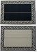 RV Patio Camping Outdoor Mat Classical 9x12 Black/RA1