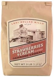 Lehi Roller Mills Strawberries & Cream Germade Cereal, 3-Pound Bags (Pack of 2)