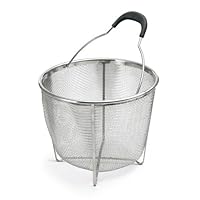 Polder Strainer/Steamer Basket, Stainless Steel