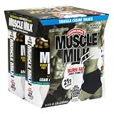 Muscle Milk High Protein Shake, Vanilla Creme, 11-Ounce Boxes in 4-Count Packages (Pack of 6)