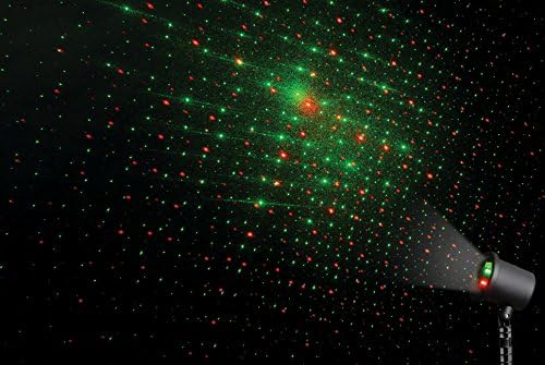 Holiday Essentials Laser Shower Christmas Light Projector - Red &amp; Green Dots