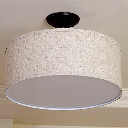 TOYM US-Linen Lighting creative personality bedroom ceiling light American Nordic minimalist Japanese-style ceiling lamp