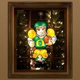 Oregon Ducks 20 Double-Sided Window Mounted Lighted Player Figure - NCAA College Athletics