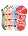 Lot of 3 Pairs Womens Sunflower Assorted Ped Socks