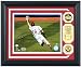 Chase Utley Framed Autographed/Hand Signed Philadelphia Phillies 24KT Gold Coin Photo Mint