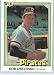 1981 Donruss #563B Bob Owchinko P2 (Involved in a) - Pittsburgh Pirates (Baseball Car...