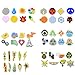 Pokemon Gym Badges: Gen 1 - 6 (Clear Coating, Iron) Bundle