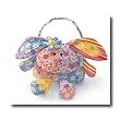 Fanciful Collection Colorful Bunny Purse by Gund