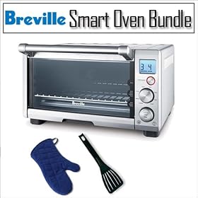 Breville BOV650XL The Compact Smart Oven With Heat Resistant Slotted Spatula And Denim... by Breville