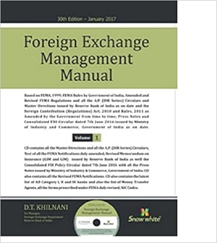 Foreign Exchange Management Manual