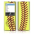 Softball Design Protective Decal Skin Sticker for Apple iPod nano 4G (4th Generation) Player