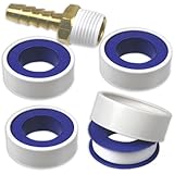 4-Rolls Teflon Tape Thread & Fitting Sealant 1/2" x 520" Roll