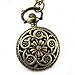 YouYouPifa Bronze Five Flowers Hollow Design Fashion Retro Small Pocket Watch