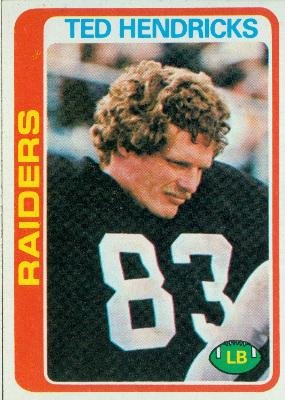 1978 Topps #68 Ted Hendricks - Oakland Raiders (Football Cards)