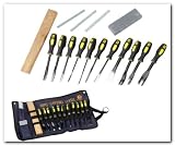 16 Piece PROFESSIONAL Wood Carving set