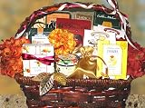 A Gift From Santa Gourmet Gift Basket with a Personalized Card