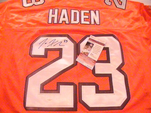 JOE HADEN SIGNED AUTOGRAPHED CLEVELAND BROWNS JERSEY JSA