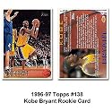 Topps Los Angeles Lakers Kobe Bryant 1996-97 Rookie Card