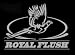 Royal Flush Upstream Images Silver Vinyl Wildlife Car Truck Window Decal Sticker