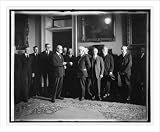 Historic Print (S): Hughes recives scissors from correspondents, 3/11/22