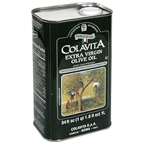 Colavita Extra Virgin Olive Oil, 34-Ounce Tins (Pack of 2)