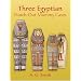 Three Egyptian : Punch-Out Mummy Cases (Punch-Out Paper Toys) (Dover Children's Activity Books)