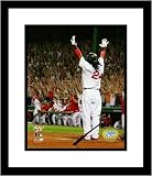 Manny Ramirez Boston Red Sox MLB Framed 8x10 Photograph 2007 ALDS HR Arms Raised