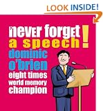 Never Forget a Speech