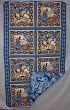 Native Legacy Quilted Throw 43"x70" Lives and Myths of the Southwest Indians