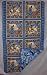 Native Legacy Quilted Throw 43"x70" Lives and Myths of the Southwest Indians