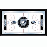 NHL Tampa Bay Lightning Framed Hockey Rink Mirror