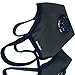 Vogmask Black Logo CV N95 Carbon Filter Exhale Valve Filtering Mask / Adult Size 13+ Years