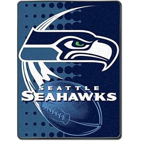 <b>Royal Plush Blanket Throw 60" x 80" - Seattle Seahawks</b>