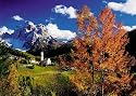 Puzzle 1000 Teile Herbst in den Dolomiten