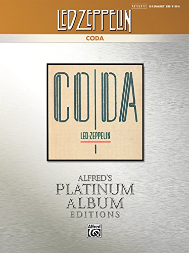 Led Zeppelin -- Coda Platinum Drums: Drum Transcriptions (Alfred's Platinum Album Editions)