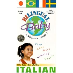 Bilingual Baby, ITALIAN, Vol 4 [VHS]