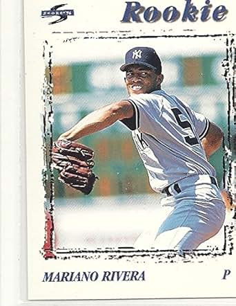 MARIANO RIVERA ROOKIE COLLECTIBLE BASEBALL CARD - 1996 SCORE BASEBALL