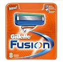 Gillette Fusion Manual Blades - 8 Pack
