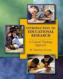 Introduction to Educational Research: A Critical Thinking Approach
