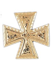 CleverEves 14k Gold Pendant Religious 6.6 - Gram(s)